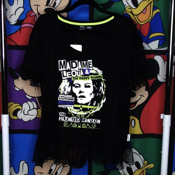 NWT Disney Haunted Manion Madame Leota crop top - Picture 1 of 4